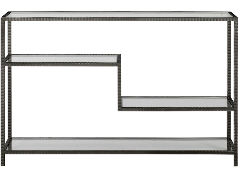 Uttermost Living Room Leo Industrial Console Table 24810 at Norwood Furniture