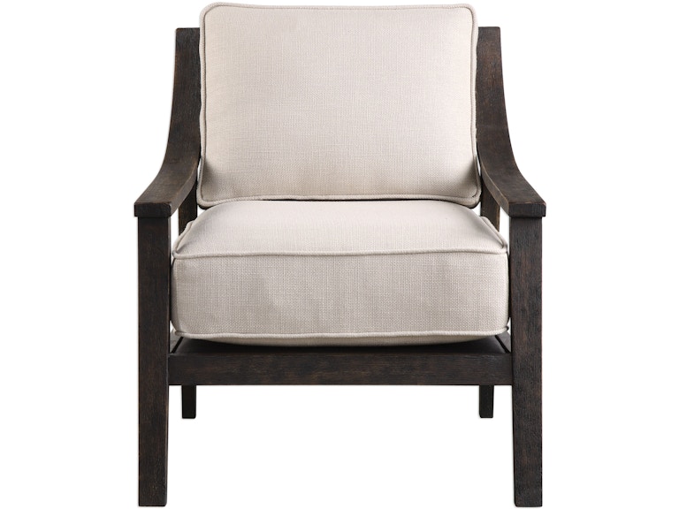 Uttermost Living Room Lyle Beige Accent Chair 23391 at Norwood Furniture