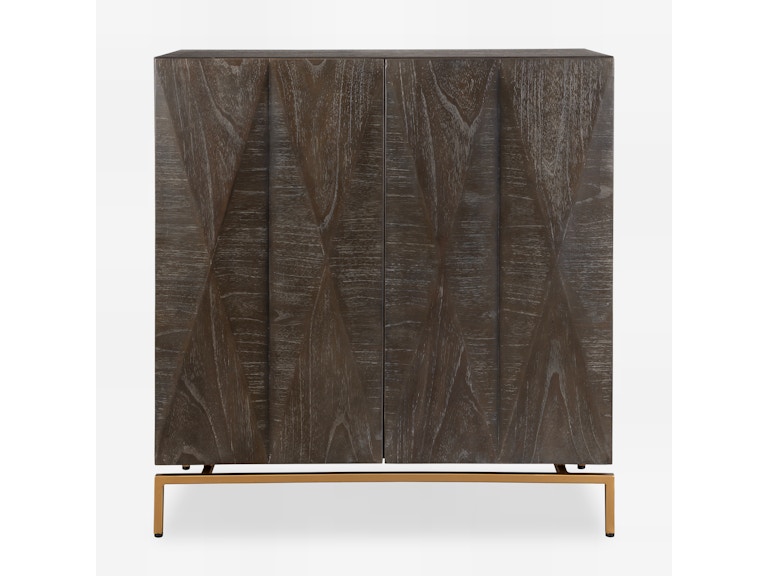 Uttermost Living Room Marico 2 Door Mindi Cabinet 24596 at Norwood Furniture