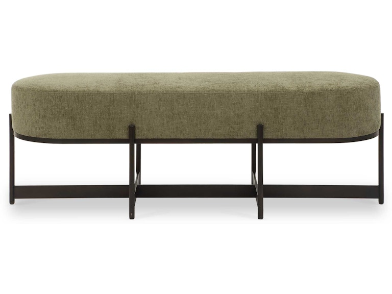 Uttermost Living Room Merino Moss Fabric Bench 23924 at Norwood Furniture