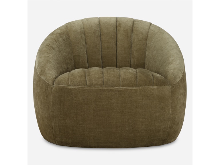Uttermost Living Room Narrows Moss Green Swivel Chair 23856 at Norwood Furniture