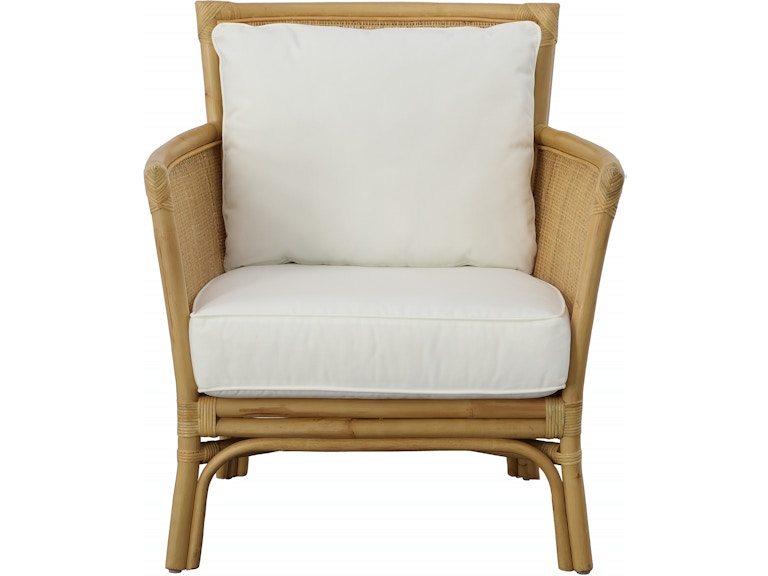 Uttermost Living Room Pacific Rattan Armchair 23766 at Norwood Furniture