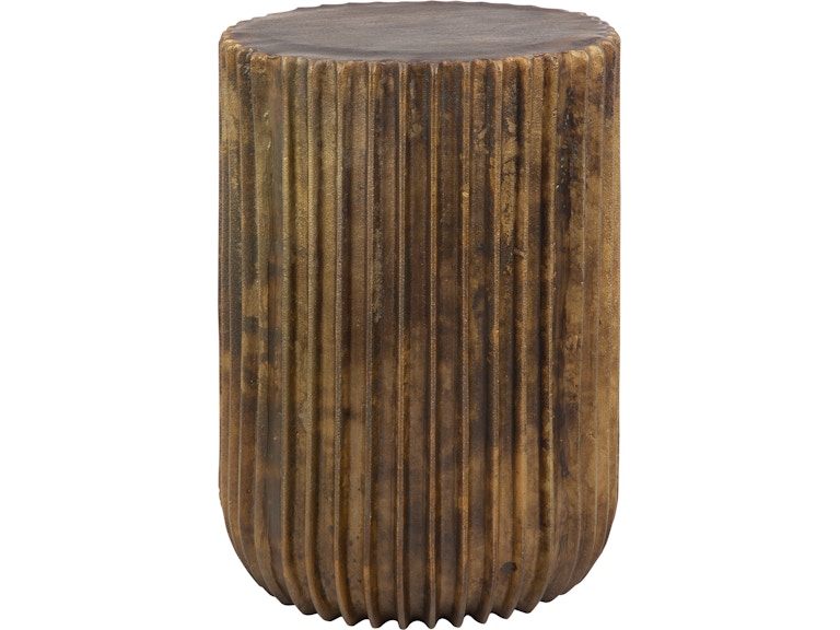 Uttermost Living Room Peaks And Valleys Gold Accent Table 22993 at Norwood Furniture