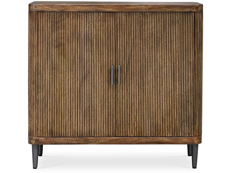 Uttermost Living Room Pinstripe Tambour 2 Door Cabinet 50256 at Norwood Furniture
