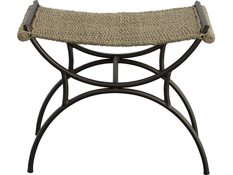 Uttermost Living Room Playa Seagrass Small Bench 23770 at Norwood Furniture
