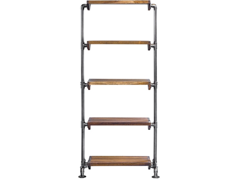 Uttermost Living Room Rhordyn Industrial Etagere 25414 at Norwood Furniture