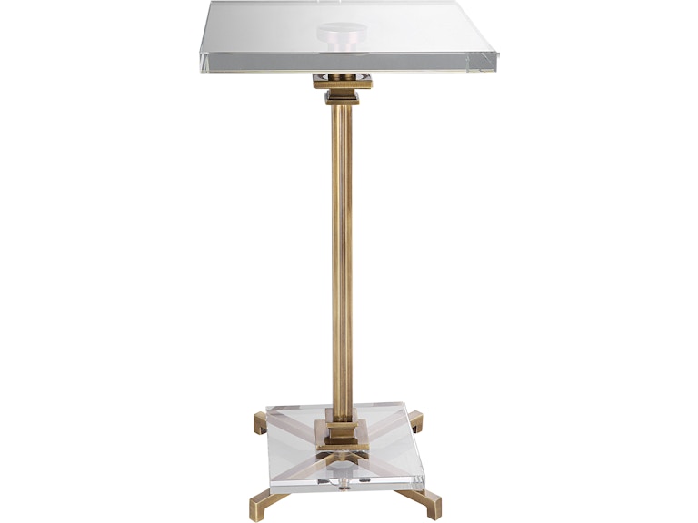 Uttermost Living Room Richelieu Traditional Drink Table 25142 at Norwood Furniture