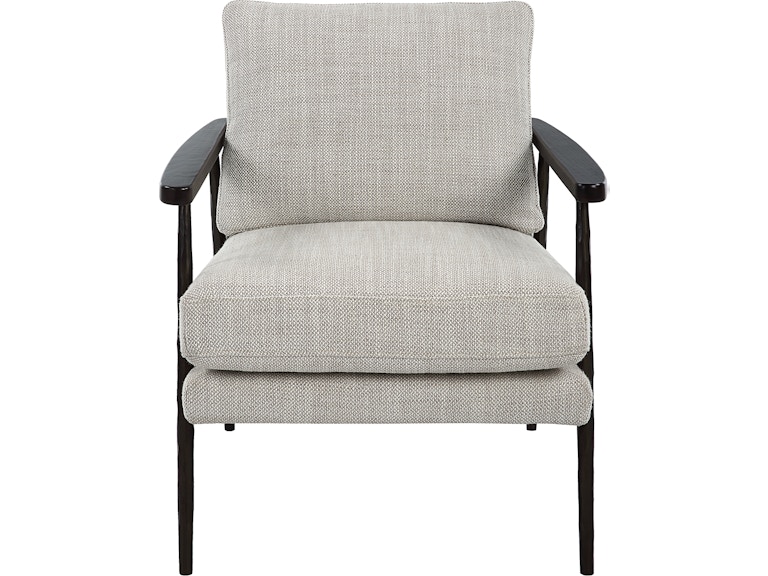 Uttermost Living Room Sebastian Cast Iron Accent Chair 23828 at Norwood Furniture