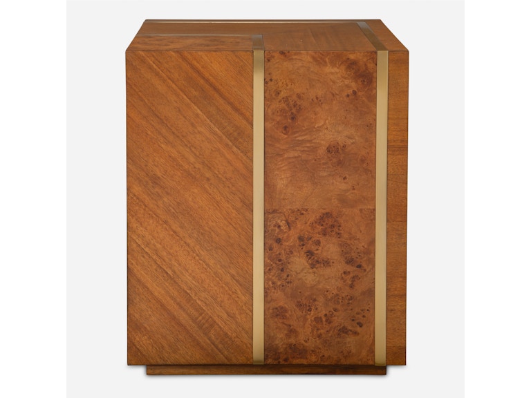 Uttermost Living Room Seven Wonders Wooden Side Table 25298 at Norwood Furniture