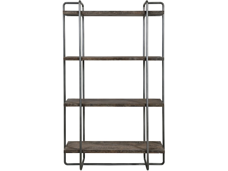 Uttermost Living Room Stilo Urban Industrial Etagere 24970 at Norwood Furniture