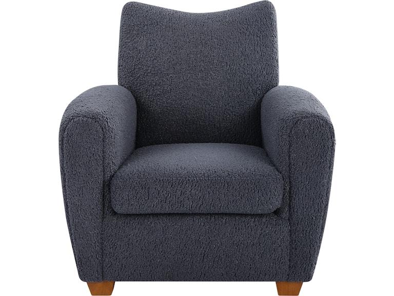 Uttermost Living Room Teddy Slate Accent Chair 23759 at Norwood Furniture