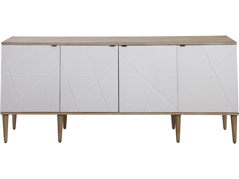 Uttermost Living Room Tightrope 4 Door Modern Sideboard Cabinet 25101 At Norwood Furniture