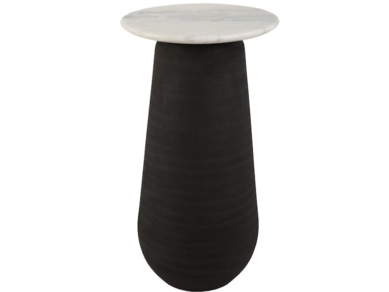 Uttermost Living Room Total Eclipse Marble Accent Table 22997 at Norwood Furniture