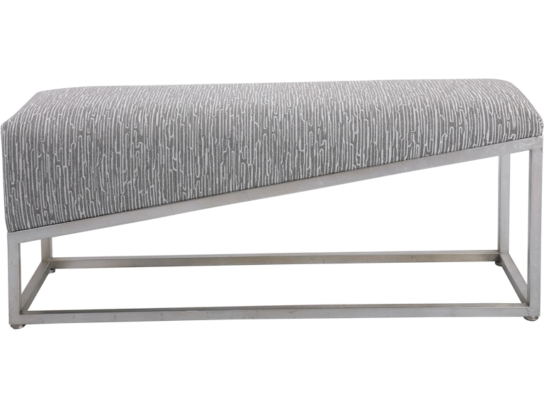 Uttermost Living Room Uphill Climb Geometric Bench 23565 at Norwood Furniture