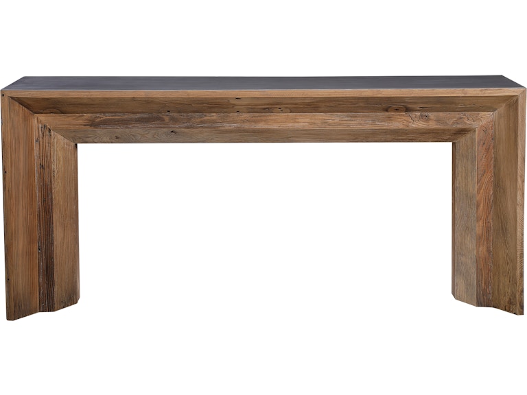 Uttermost Living Room Vail Reclaimed Wood Console Table 24987 at Norwood Furniture