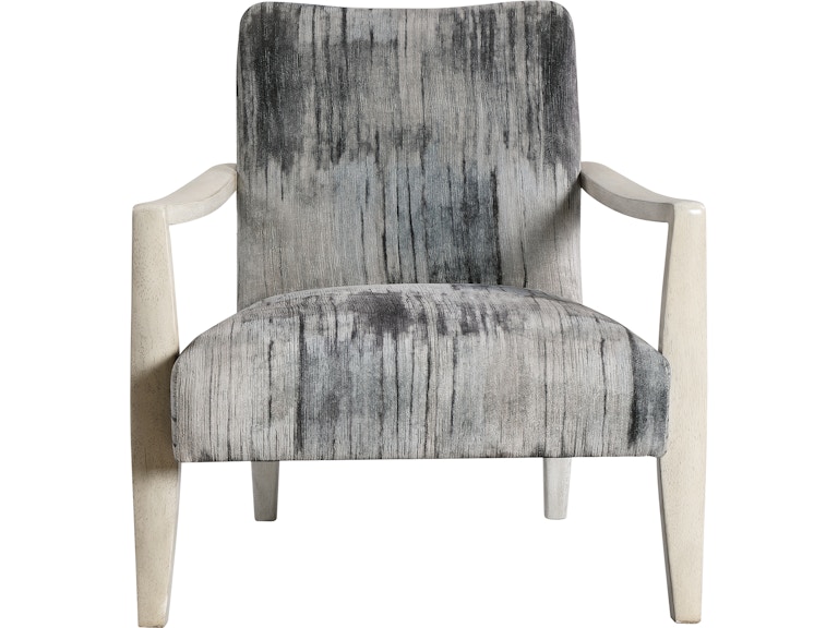 Uttermost Living Room Watercolor Gray Chenille Accent Chair 23587 at Norwood Furniture