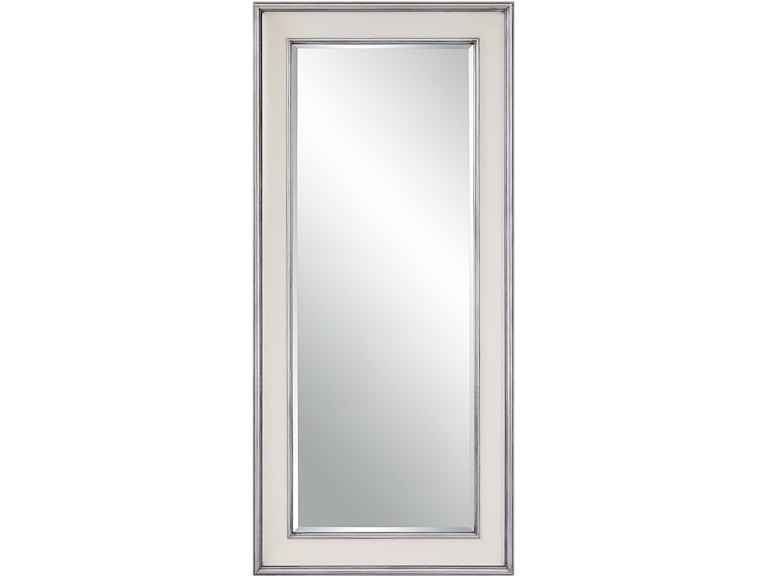 Uttermost Mirrors 32 X 70 METALLIC TRIM LEANER MIRROR 95210 at Norwood Furniture