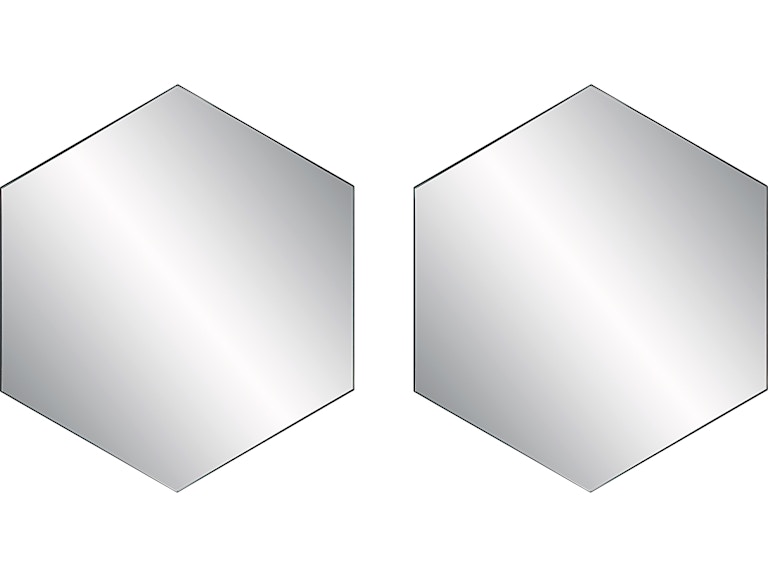 Uttermost Mirrors AMAYA HEXAGON S/2 09762 at Norwood Furniture