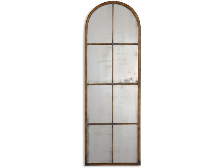 Uttermost Mirrors Amiel Arched Brown Mirror 13463 P at Norwood Furniture