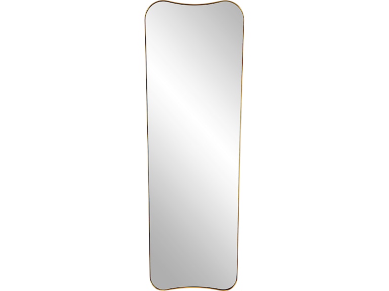 Uttermost Mirrors Belvoir Large Antique Brass Mirror 09839 at Norwood Furniture