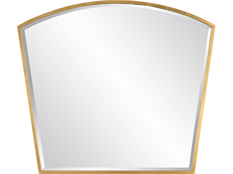 Uttermost Mirrors Boundary Gold Arch Mirror 09910 at Norwood Furniture