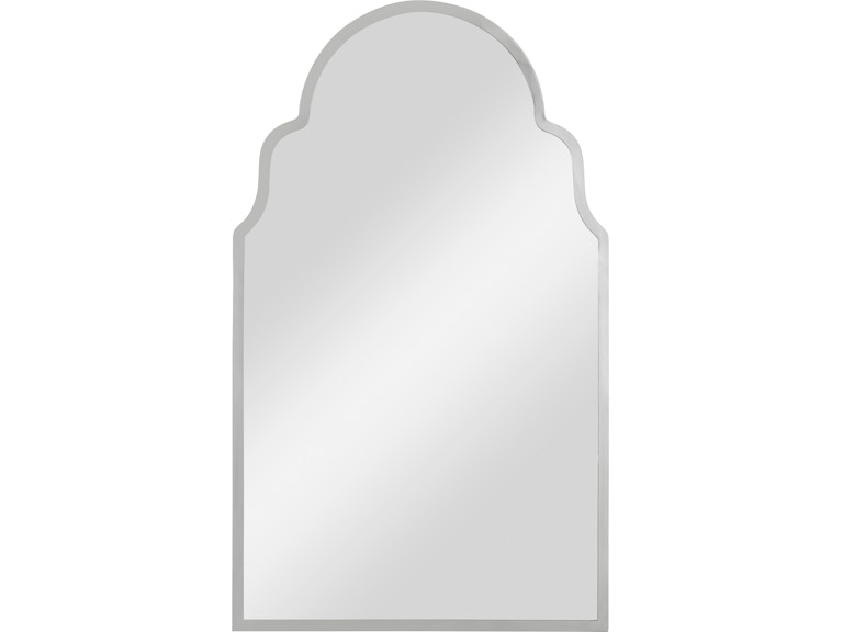 Uttermost Mirrors Brayden Nickel Arch Mirror 09697 at Norwood Furniture