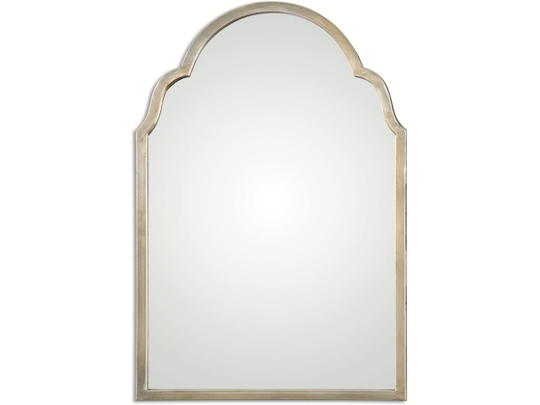 Uttermost Mirrors Brayden Petite Silver Arch Mirror 12906 at Norwood Furniture