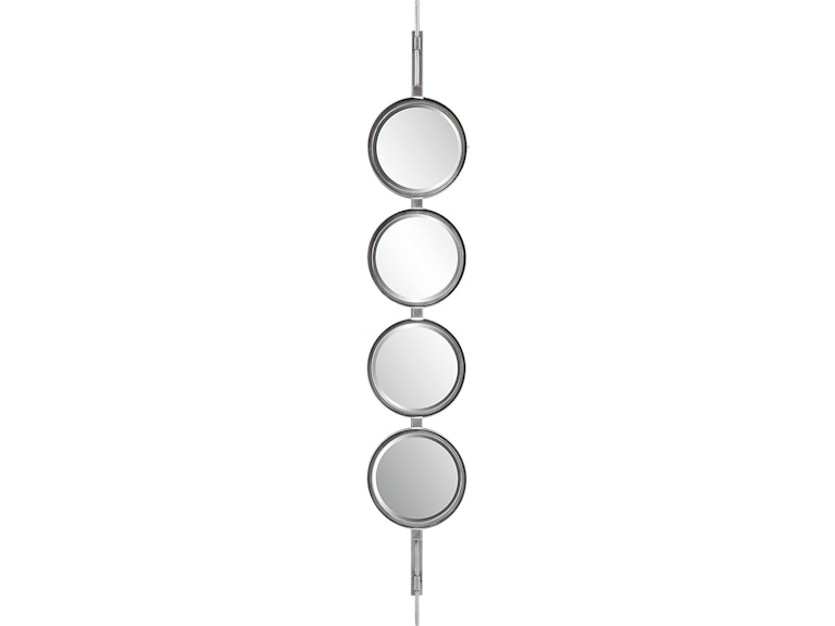 Uttermost Mirrors Button Silver Mirror 09842 at Norwood Furniture