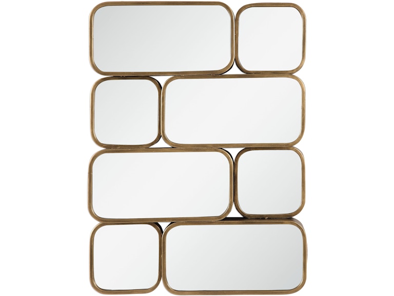 Uttermost Mirrors Canute Modern Gold Mirror 09437 at Norwood Furniture