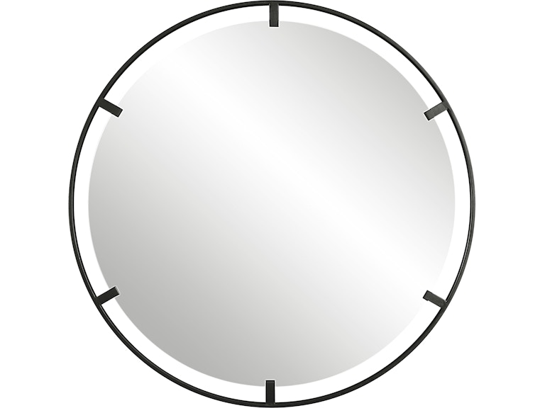 Uttermost Mirrors Cashel Round Iron Mirror 09734 at Norwood Furniture Uttermost Mirrors Cashel Round Iron Mirror 09734 at Norwood Furniture