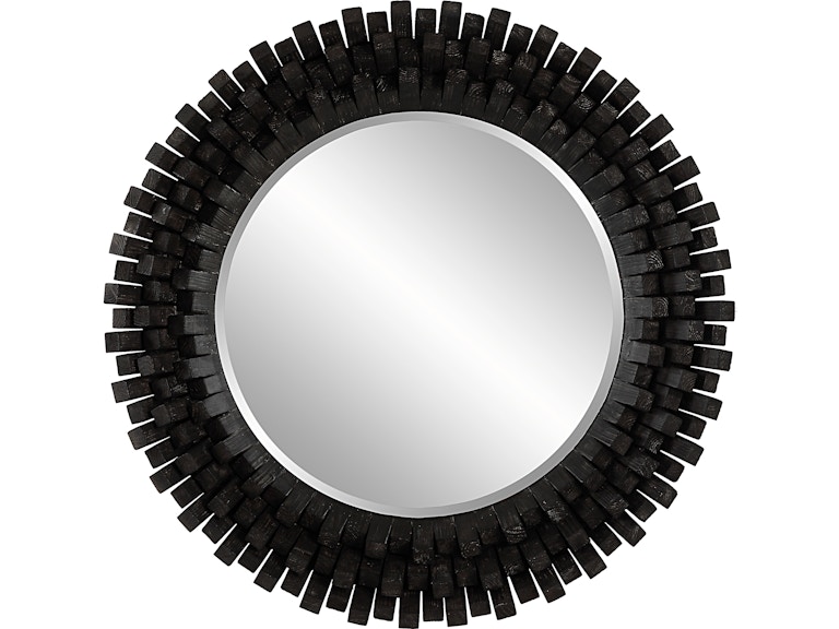 Uttermost Mirrors Circle Of Piers Round Mirror 09920 at Norwood Furniture