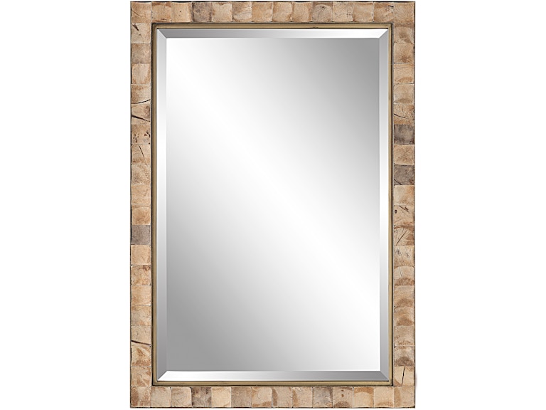 Uttermost Mirrors Cocos Coconut Shell Mirror 09751 at Norwood Furniture