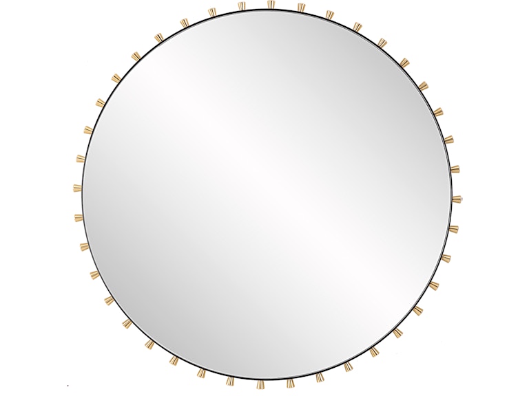 Uttermost Mirrors Cosmopolitan Round Mirror 09936 at Norwood Furniture