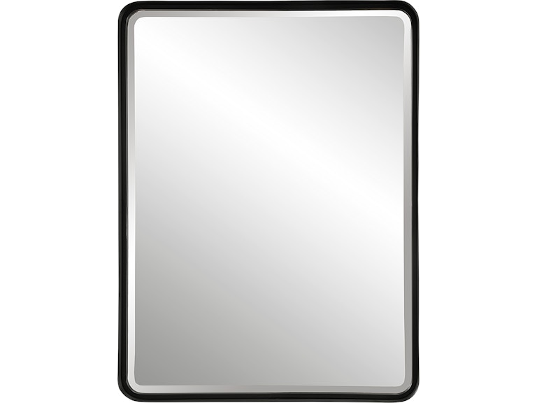 Uttermost Mirrors Crofton Black Large Mirror 09738 at Norwood Furniture Uttermost Mirrors Crofton Black Large Mirror 09738 at Norwood Furniture