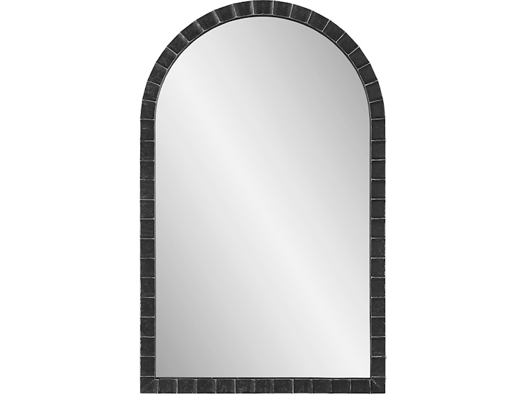 Uttermost Mirrors Dandridge Black Arch Mirror 09784 at Norwood Furniture