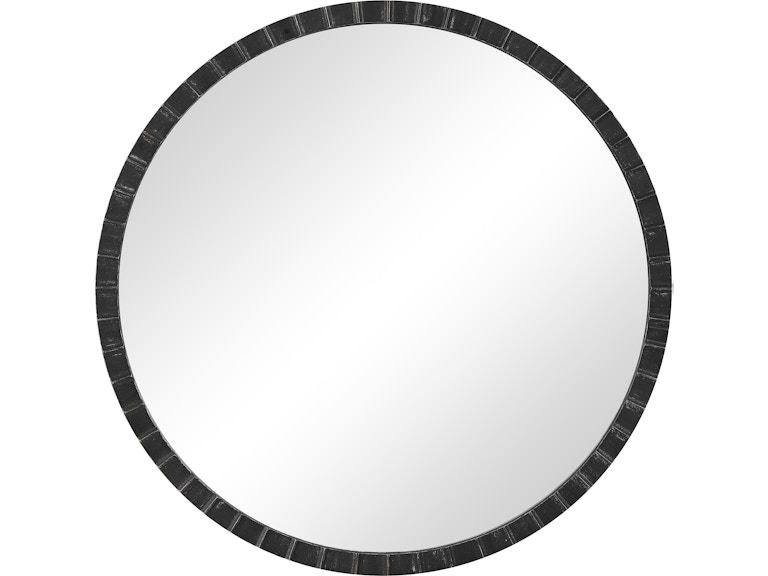 Uttermost Mirrors Dandridge Round Industrial Mirror 09702 at Norwood Furniture