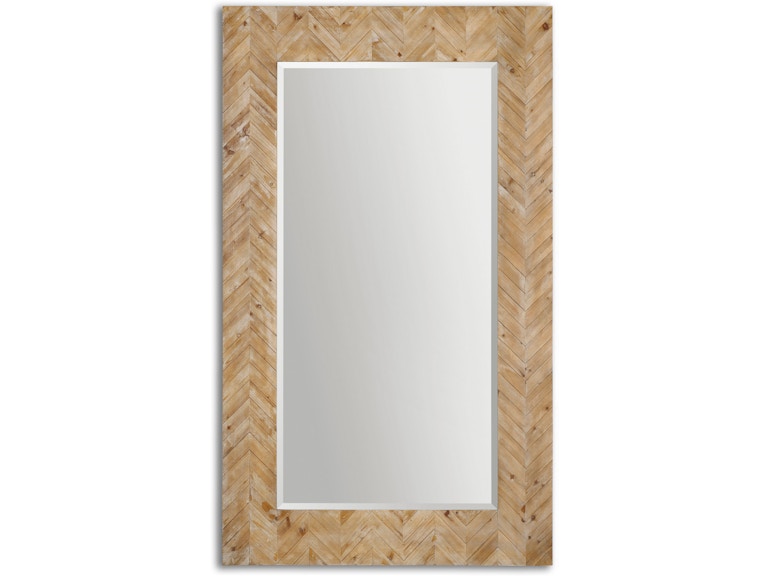 Uttermost Mirrors Demetria Oversized Wooden Mirror 07068 At Norwood Furniture