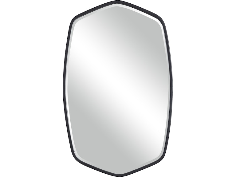 Uttermost Mirrors Duronia Black Iron Mirror 09699 at Norwood Furniture