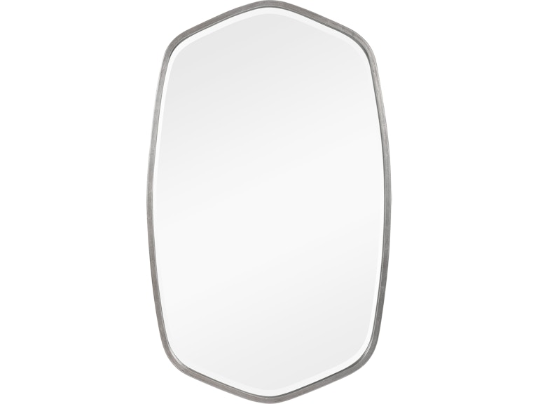 Uttermost Mirrors Duronia Brushed Silver Mirror 09703 at Norwood Furniture