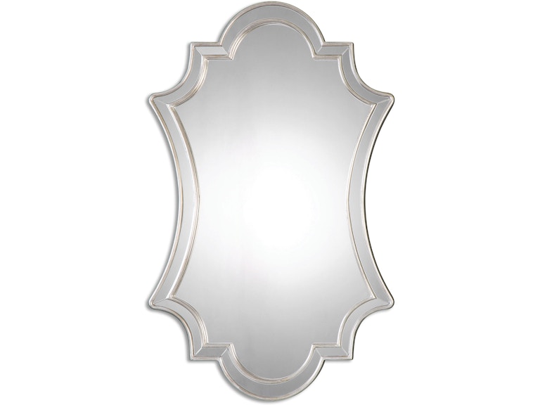 Uttermost Mirrors Elara Antiqued Silver Wall Mirror 08134 at Norwood Furniture