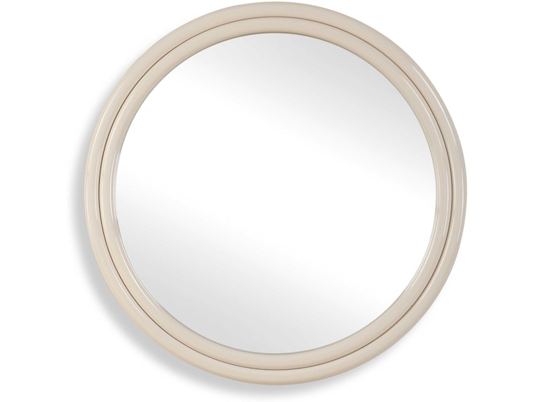Uttermost Mirrors Florian Warm White Round Mirror 08262 at Norwood Furniture