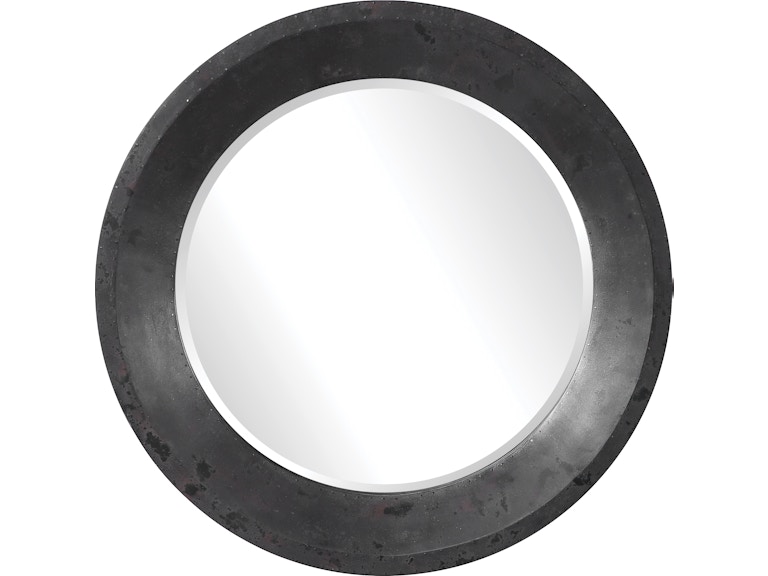 Uttermost Mirrors Frazier Round Industrial Mirror 09589 at Norwood Furniture