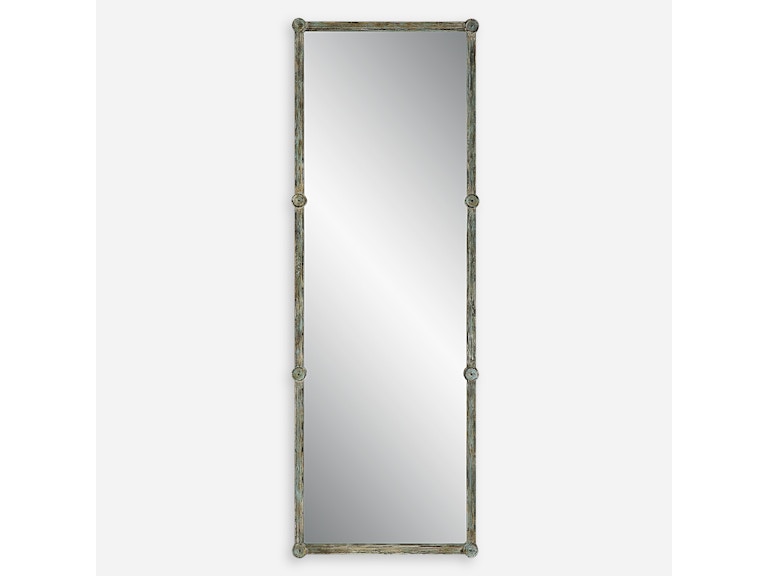 Uttermost Mirrors Gattola Gray Wash Dressing Mirror 09948 at Norwood Furniture