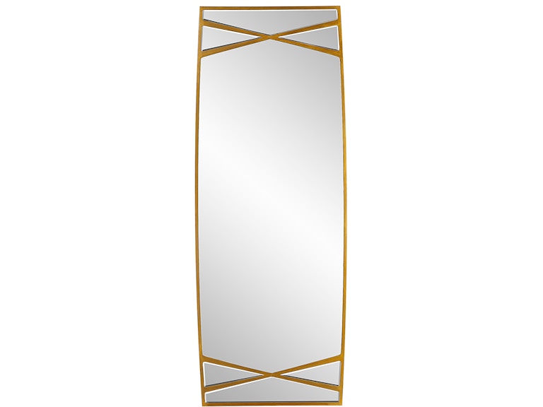 Uttermost Mirrors Gentry Oversized Gold Mirror 09806 at Norwood Furniture