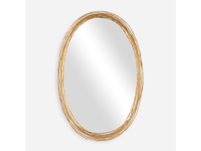Uttermost Mirrors Gillian Oval Mirror 08226 at Norwood Furniture