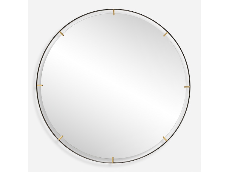 Uttermost Mirrors Grand Pendulum Round Mirror 09982 at Norwood Furniture Uttermost Mirrors Grand Pendulum Round Mirror 09982 at Norwood Furniture