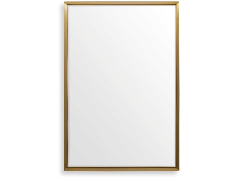 Uttermost Mirrors Heisler Brass Mirror 08254 at Norwood Furniture