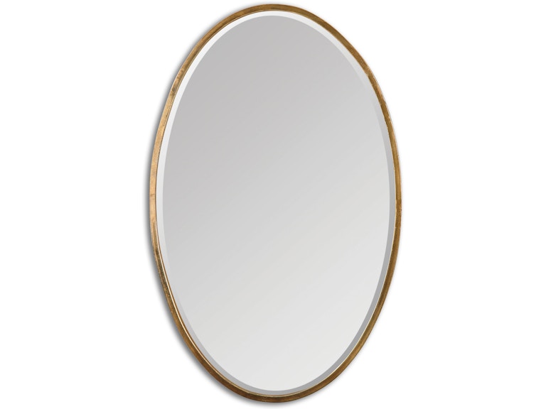 Uttermost Mirrors Herleva Gold Oval Mirror 12894 at Norwood Furniture Uttermost Mirrors Herleva Gold Oval Mirror 12894 at Norwood Furniture