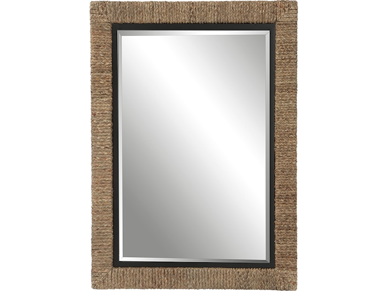 Uttermost Mirrors Island Braided Straw Mirror 09853 at Norwood Furniture