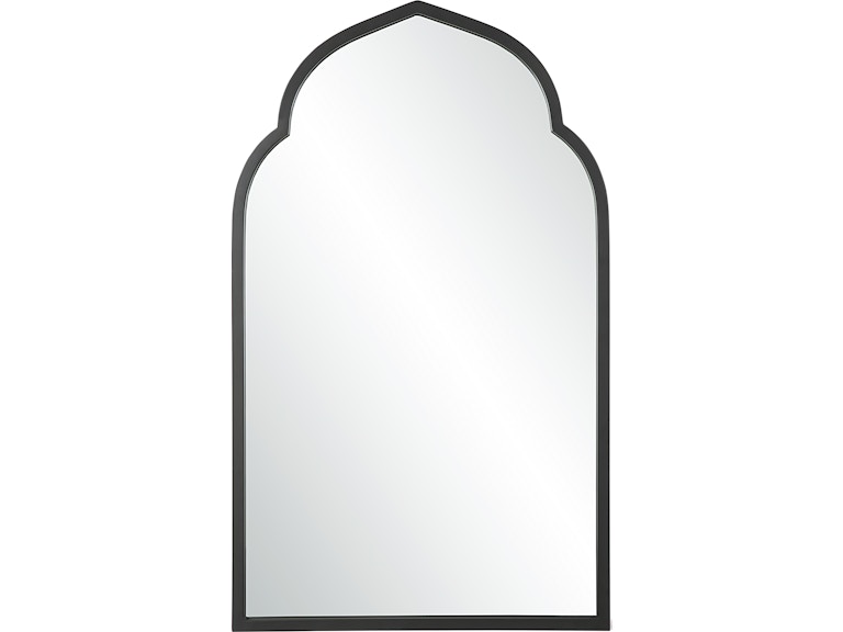 Uttermost Mirrors Kenitra Black Arch Mirror 09746 at Norwood Furniture